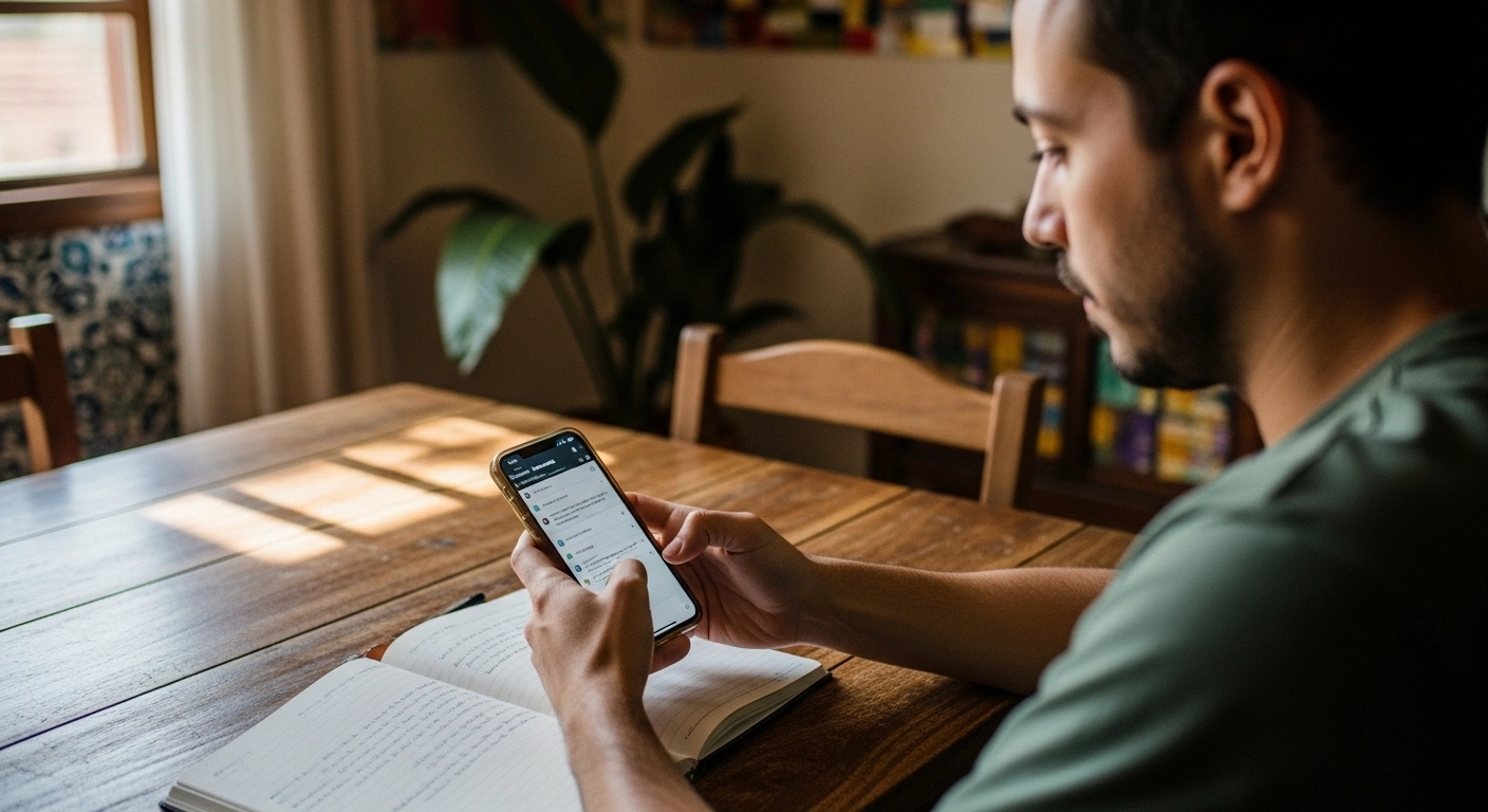 Texto pronto para responder anúncio de bico