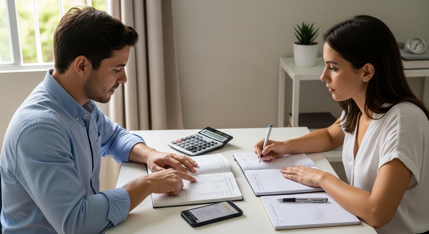 Mensagem pronta para combinar divisão de ganhos em parceria